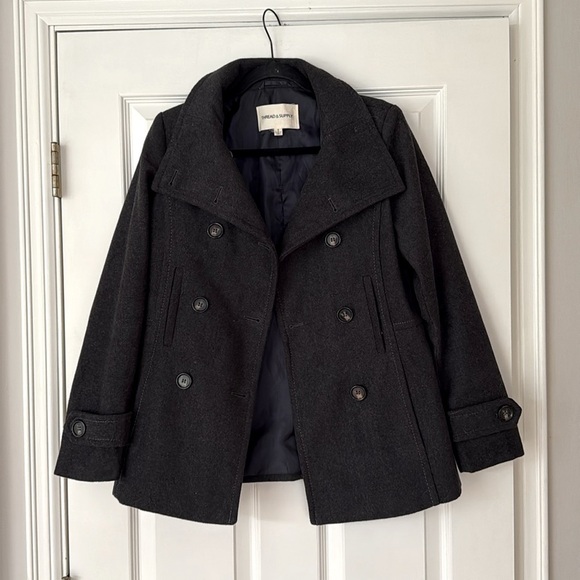 Thread & Supply Double Breasted Peacoat - Picture 4 of 7
